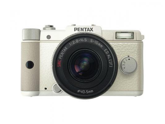 Фотоапарат Pentax Q White kit (5-15mm)