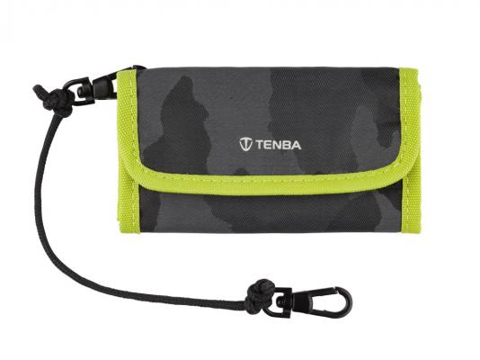 Калъф за SD памет карти - Tenba Reload SD 9 - Камуфлаж/Лайм