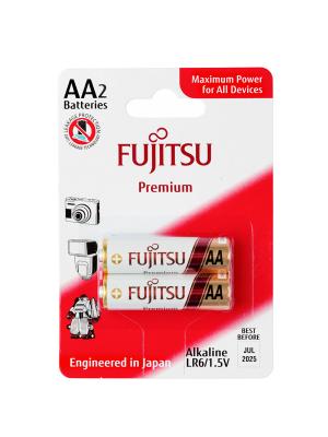 Алкални батерии AA Fujitsu Premium (LR06) 2бр