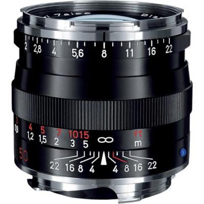 Обектив Zeiss Planar T* 50mm f/2 ZM за Leica M (черен)