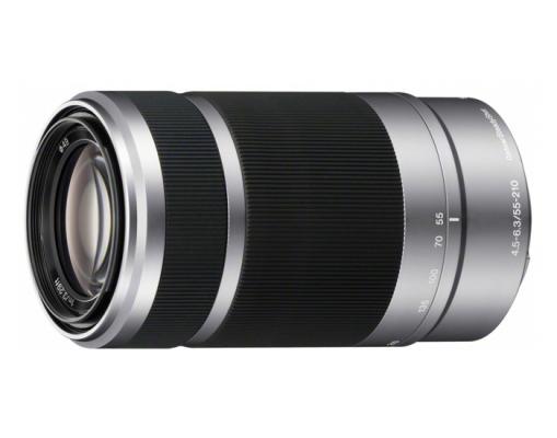 Обектив Sony E 55-210mm f/4.5-6.3 OSS (SEL55210) (Silver)