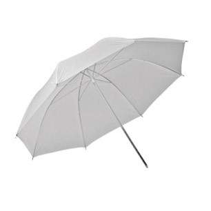 Бял дифузен чадър Phottix 84 cм