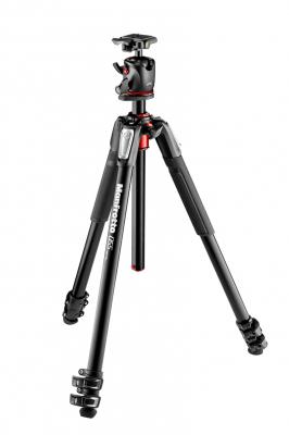 Алуминиев статив Manfrotto 055XPRO3 с ябълковидна глава XPRO BHQ2