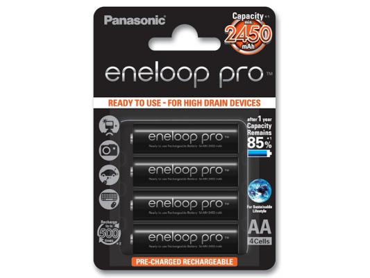 Акумулаторни батерии AA Panasonic Eneloop Pro 2500mAh (LR06) 4бр