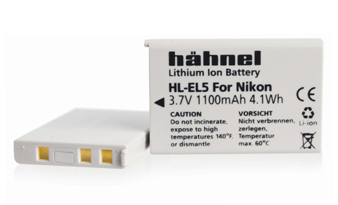 Батерия Hahnel Li-Ion HL-EL5 (заместител на Nikon EN-EL5)