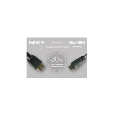 Кабел Atomos 30 см. HDMI - Mini HDMI