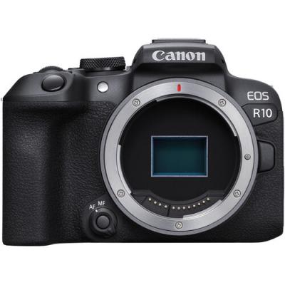 Фотоапарат Canon EOS R10 тяло + обектив Canon RF-S 18-45 IS STM + Обектив Canon RF-S 10-18mm f/4.5-6.3 IS STM