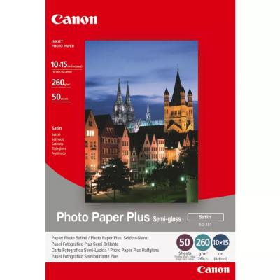 Фотохартия Canon SG-201 Plus Semi-Gloss 10 x 15 cm 50 листа