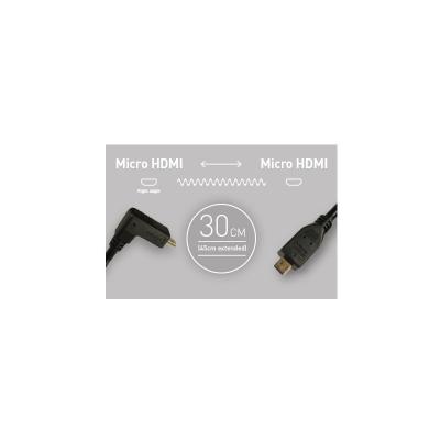 Кабел Atomos 30 см. Micro HDMI - Micro HDMI