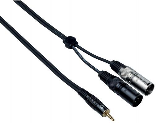 Кабел Bespeco EAYMS2MX150 3.5mm към 2x XLR