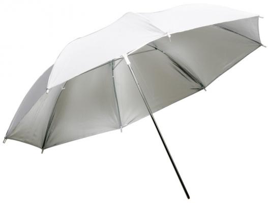 Сребрист отражателен чадър Dynaphos 85 см