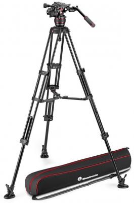 Видео статив Manfrotto Alu Twin Leg MS, Nitrotech 608