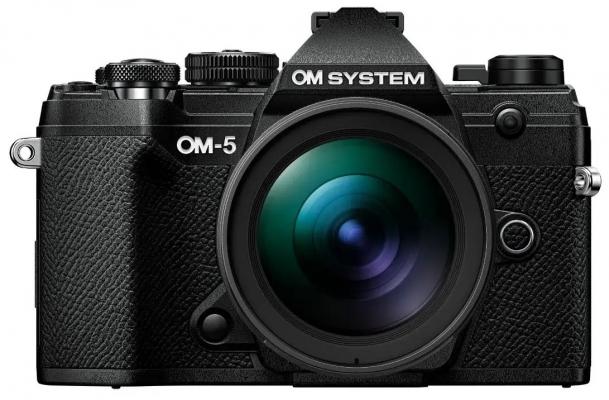 Фотоапарат OM SYSTEM (Olympus) OM-5 черен + Обектив M.Zuiko Digital ED 12-40mm f/2.8 Pro II