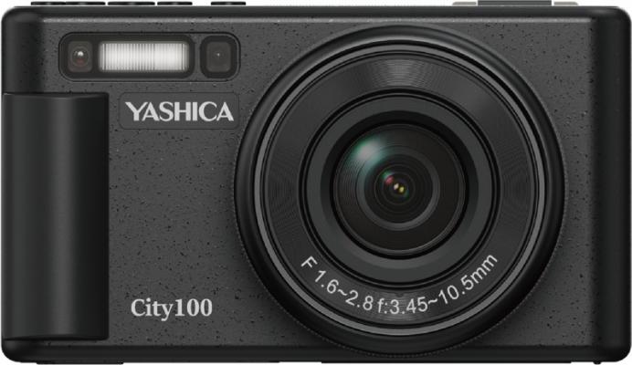Компактен фотоапарат Yashica City 100 (черен)