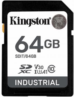 Карта памет Kingston Industrial SD 64GB SDXC Class 10