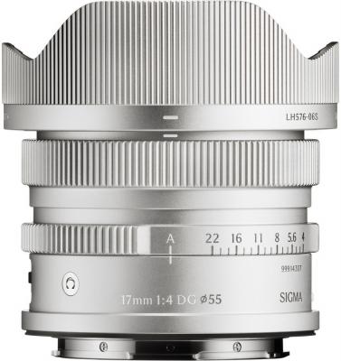 Обектив Sigma 17mm f/4 DG DN Contemporary L-Mount (сребрист)
