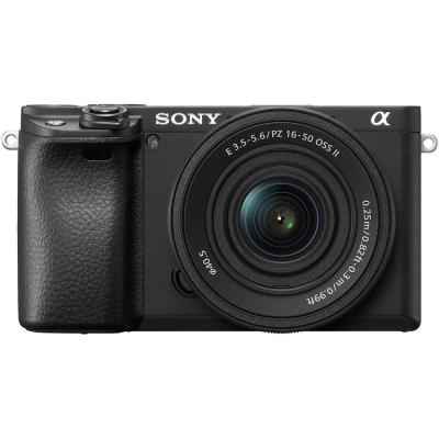 Фотоапарат Sony Alpha A6400 тяло + Обектив Sony E PZ 16-50mm II f/3.5-5.6 OSS
