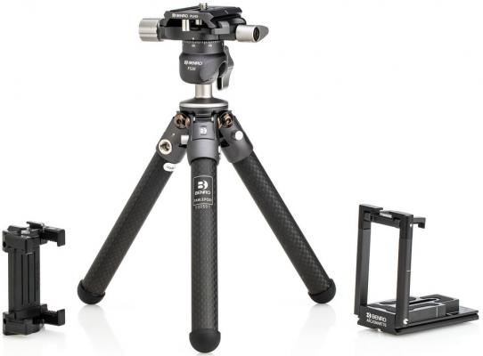 Мини статив Benro TablePod Pro + Arcasmart70 9-19 cm (черен)