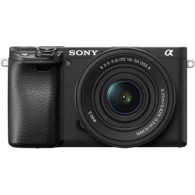 Фотоапарат Sony Alpha A6400 тяло + Обектив Sony E PZ 16-50mm II f/3.5-5.6 OSS