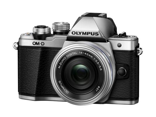 Фотоапарат Olympus OM-D E-M10 Mark II Silver тяло + Обектив Olympus M.Zuiko Digital ED 14-42mm f/3.5-5.6 EZ