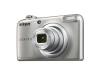 Фотоапарат Nikon Coolpix A10 Silver + 4GB SD карта + Зарядно усторйство GP + 2 бр. AA x 2100mAh батерии