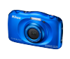 Фотоапарат Nikon Coolpix W100 Син + раница