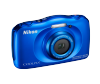 Фотоапарат Nikon Coolpix W100 Син + раница