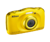 Фотоапарат Nikon Coolpix W100 Жълт + раница