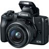  Фотоапарат Canon EOS M50 Black Тяло + Обектив Canon EF-M 15-45mm f/3.5-6.3 IS STM