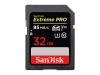 Памет SDHC SanDisk Extreme Pro 32GB UHS-I U3 C10 V30 95MB/s