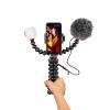 Комплект за влогъри Joby GorillaPod Mobile - статив, държач за телефон, микрофон и LED осветление