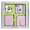 Комплект Fujifilm - Instax Mini 12, фотоапарат, албум, калъф, Blossom Pink