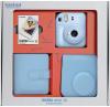 Комплект Fujifilm - Instax Mini 12, фотоапарат, албум, калъф, Pastel Blue