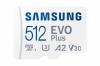 Карта памет Samsung EVO Plus 512GB Micro SDXC Class10 + Aдаптер