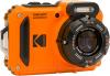 Компактен подводен фотоапарат Kodak PIXPRO WPZ2 (оранжев) + 2 Батерии + Micro SD 16GB