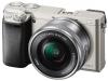 Фотоапарат Sony Alpha A6000 Silver Kit (16-50mm OSS)