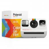 Моментален фотоапарат и филм Polaroid - Go Everything Box, бял