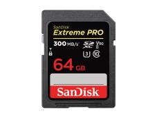 Памет SDXC SanDisk Extreme Pro 64GB UHS-II U3 V90 300MB/s