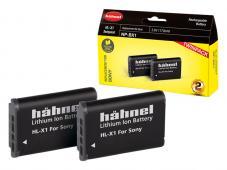 Батерия Hahnel Li-Ion HL-X1 (заместител на Sony NP-BX1) - 2 броя