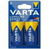 Алкална батерия VARTA Longlife Power 4920 D (2бр)