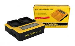 Двойно зарядно устройство Patona за Li-Ion батерия  Nikon  EN-EL15 LCD