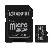 Карта памет Kingston Canvas Select Plus 32GB microSDHC Class10 + адаптер