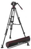 Видео статив Manfrotto Alu Twin Leg MS, 504X Fluid Head