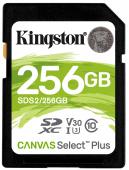 Карта памет Kingston Canvas Select Plus 256GB SDXC Class 10