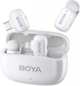 Безжична микрофонна система Boya Mini USB-C DI (бяла)