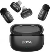 Безжична микрофонна система Boya Mini USB-C DI (черна)
