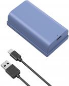 Батерия SmallRig NP-F550 3500 mAh USB-C (синя)