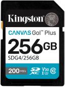 Карта памет Kingston Canvas Go! Plus Gen4 256GB SDXC Class 10