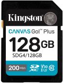 Карта памет Kingston Canvas Go! Plus Gen4 128GB SDXC Class 10