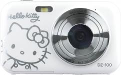 Компактен фотоапарат Yashica Hello Kitty DZ-100 (бял)